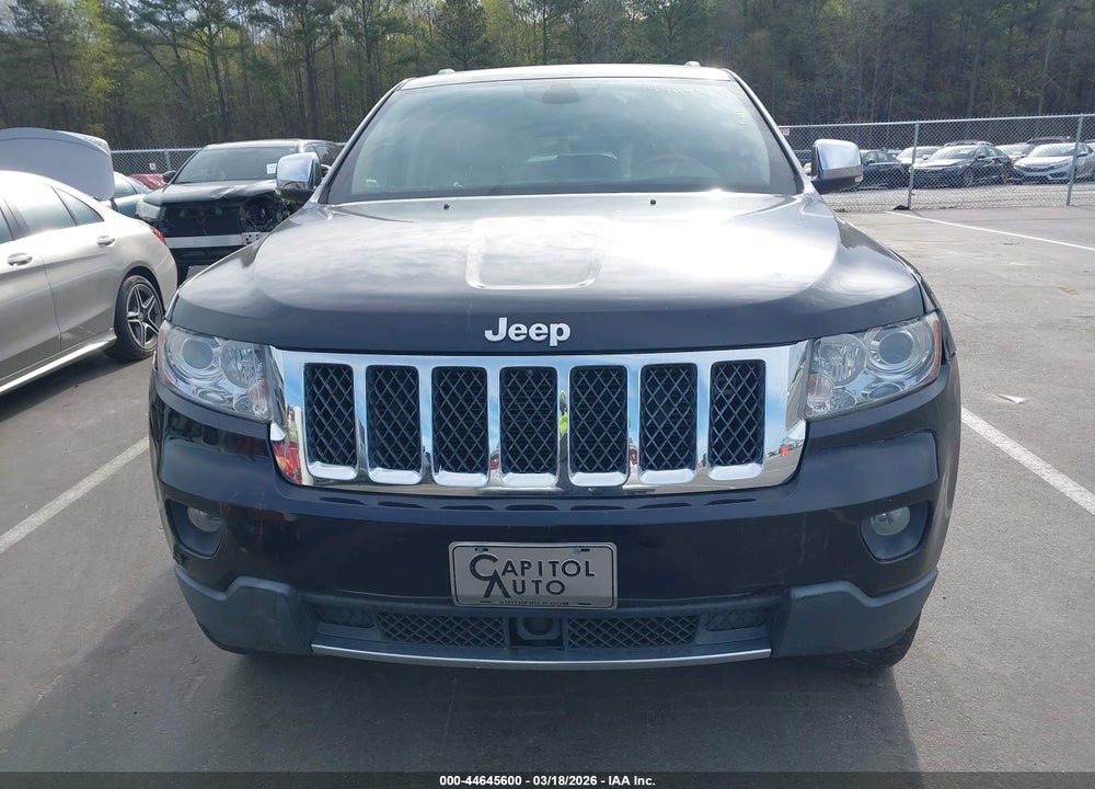 2011 JEEP GRAND CHEROKEE OVERLAND VIN: 1J4RR6GT5BC660966