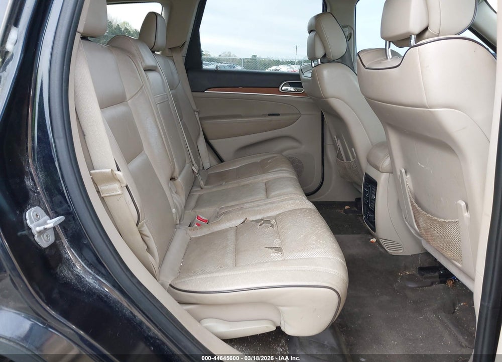 2011 JEEP GRAND CHEROKEE OVERLAND VIN: 1J4RR6GT5BC660966