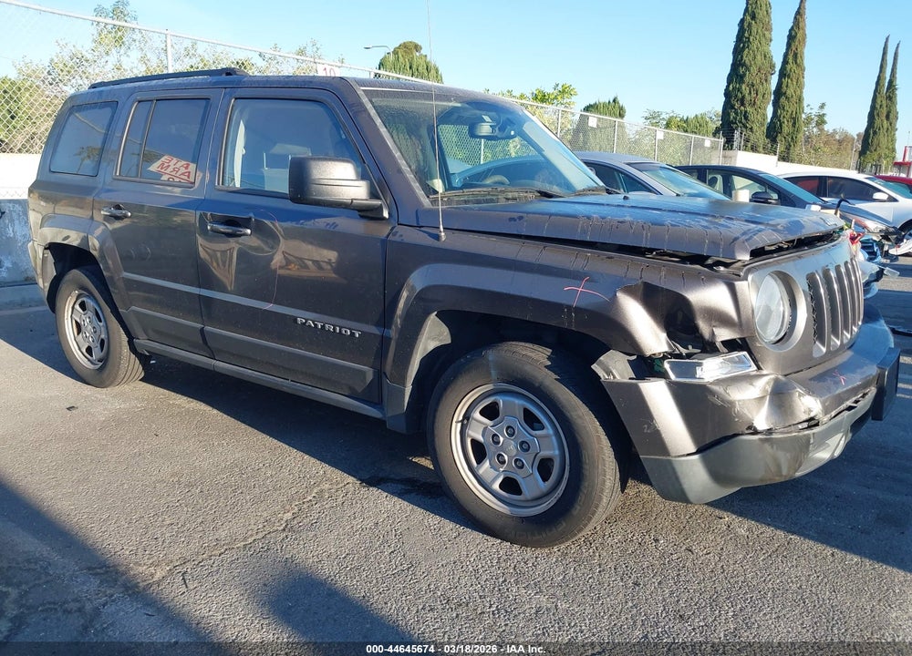 2015 JEEP PATRIOT SPORT VIN: 1C4NJPBB7FD401704