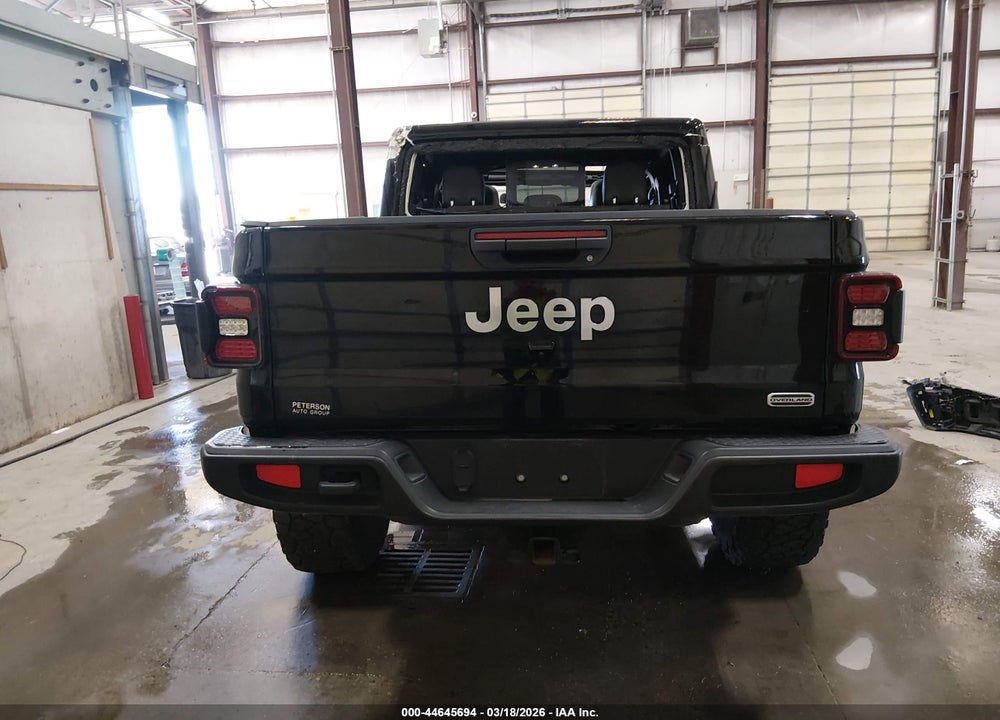 2022 JEEP GLADIATOR OVERLAND 4X4 VIN: 1C6HJTFG9NL163409