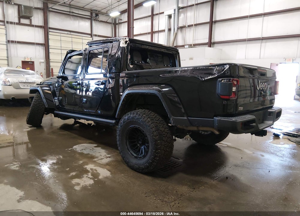 2022 JEEP GLADIATOR OVERLAND 4X4 VIN: 1C6HJTFG9NL163409