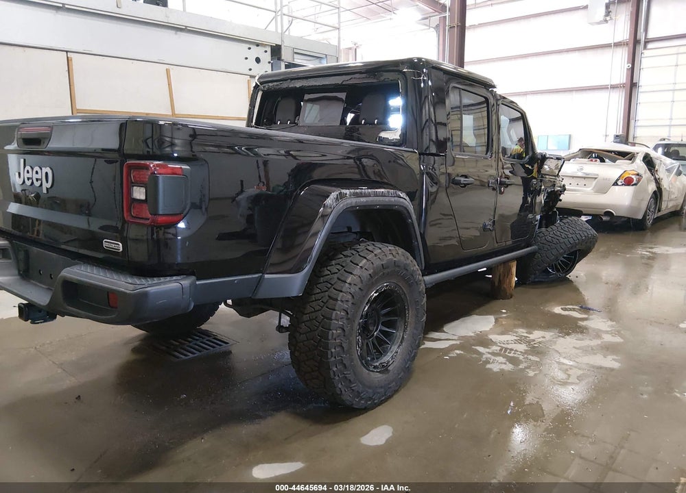 2022 JEEP GLADIATOR OVERLAND 4X4 VIN: 1C6HJTFG9NL163409