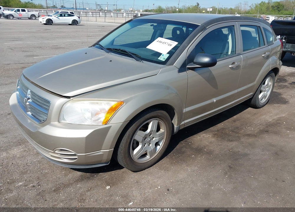 2009 DODGE CALIBER SXT VIN: 1B3HB48A49D170838