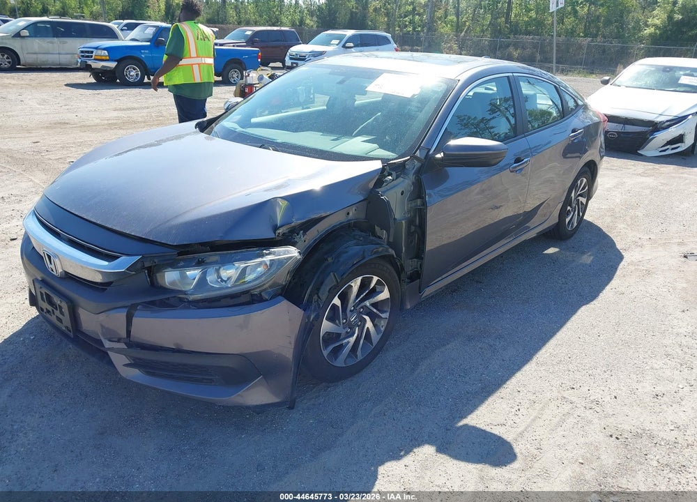 2017 HONDA CIVIC EX VIN: 19XFC2F75HE056262