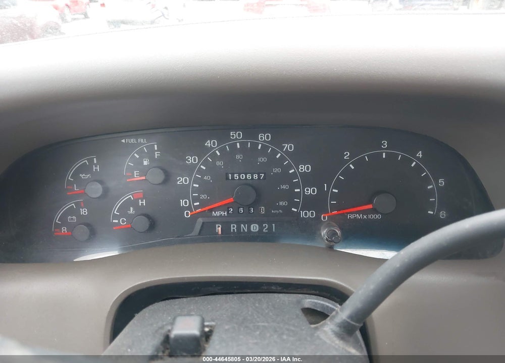 2001 FORD F-250 LARIAT/XL/XLT VIN: 1FTNX21L01EC61056