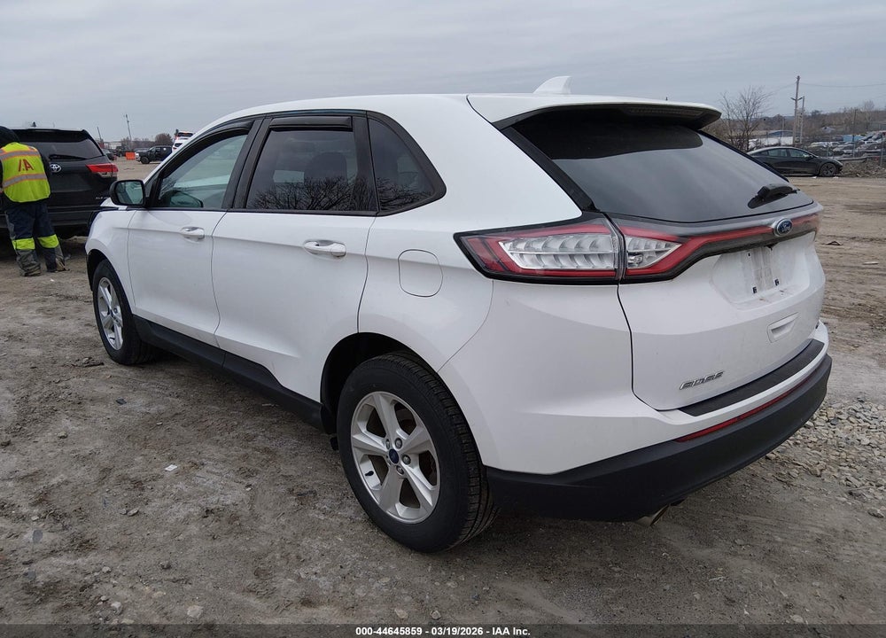 2015 FORD EDGE SE VIN: 2FMTK4G8XFBB78138