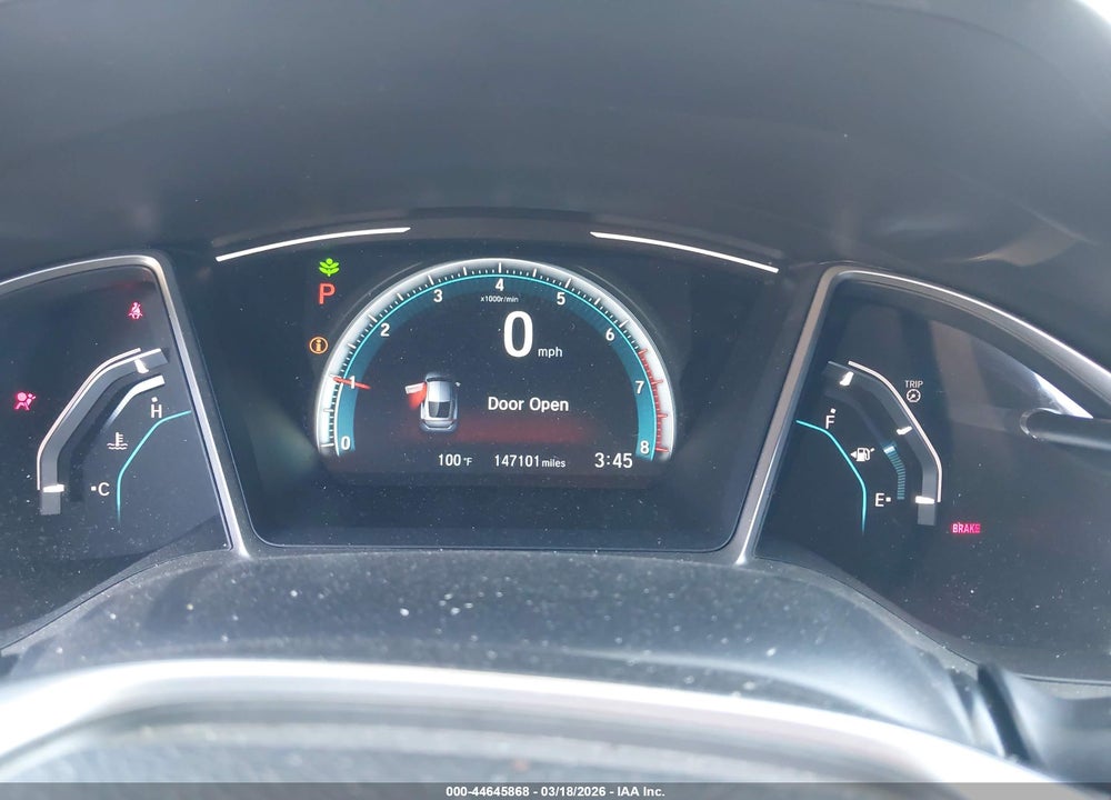 2017 HONDA CIVIC EX-T VIN: 2HGFC3B3XHH359715