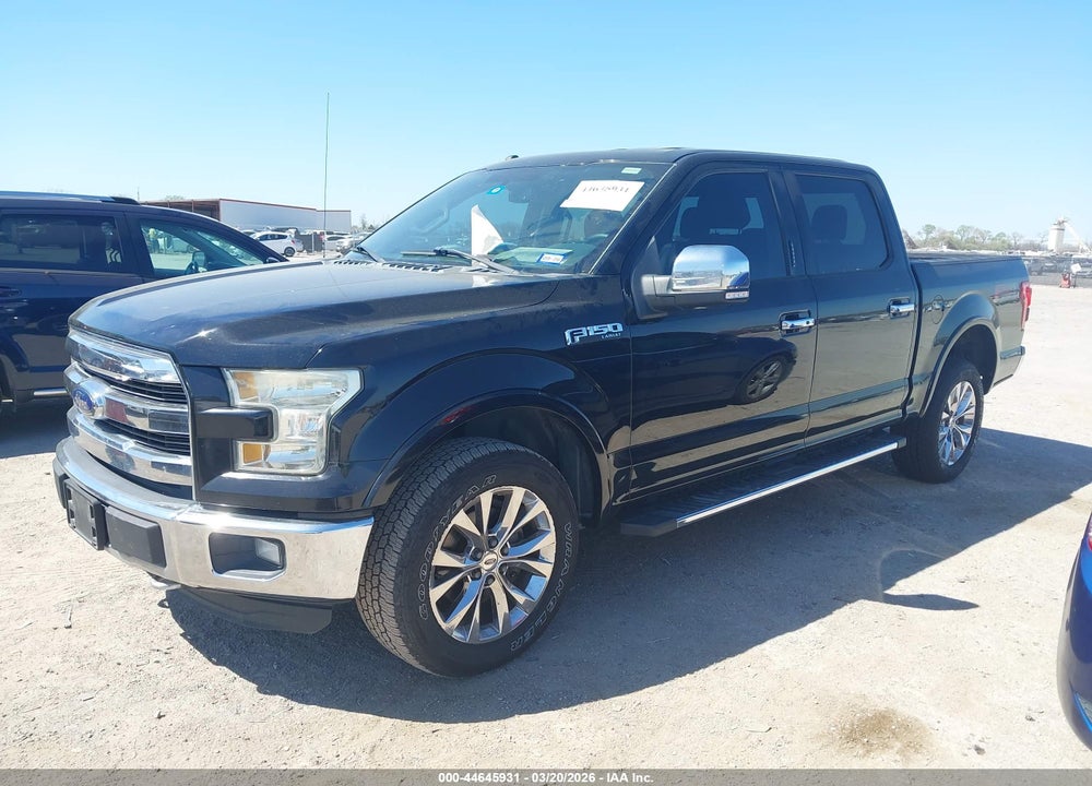 2016 FORD F-150 LARIAT VIN: 1FTEW1EF7GKD51736
