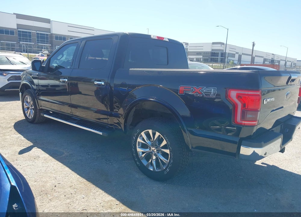 2016 FORD F-150 LARIAT VIN: 1FTEW1EF7GKD51736