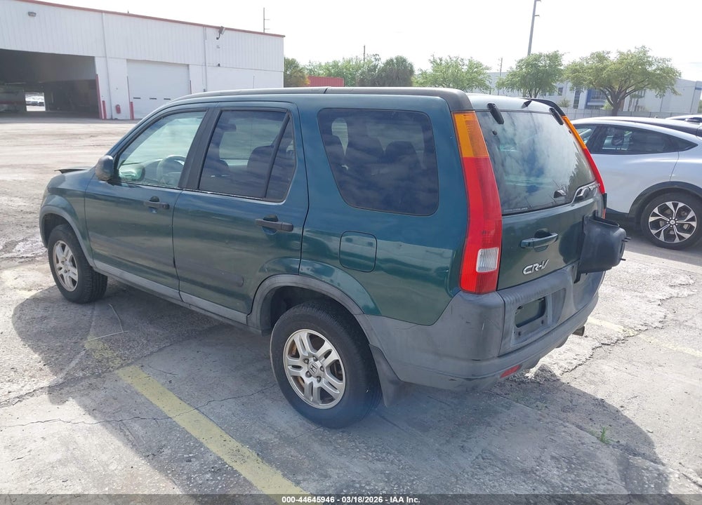 2004 HONDA CR-V EX VIN: SHSRD788X4U226576
