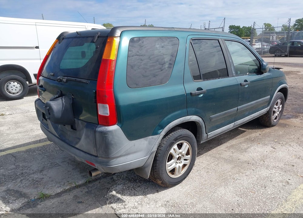 2004 HONDA CR-V EX VIN: SHSRD788X4U226576