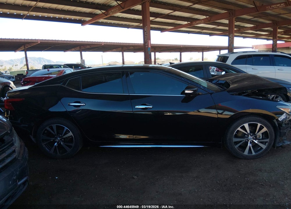 2018 NISSAN MAXIMA 3.5 PLATINUM VIN: 1N4AA6AP8JC393722