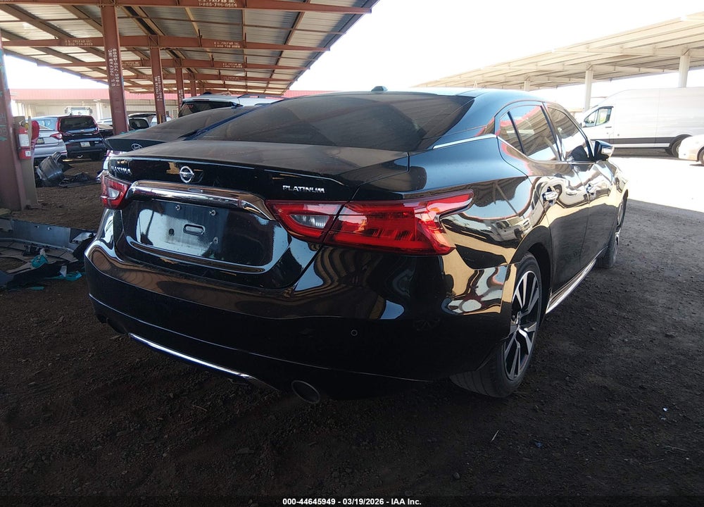 2018 NISSAN MAXIMA 3.5 PLATINUM VIN: 1N4AA6AP8JC393722