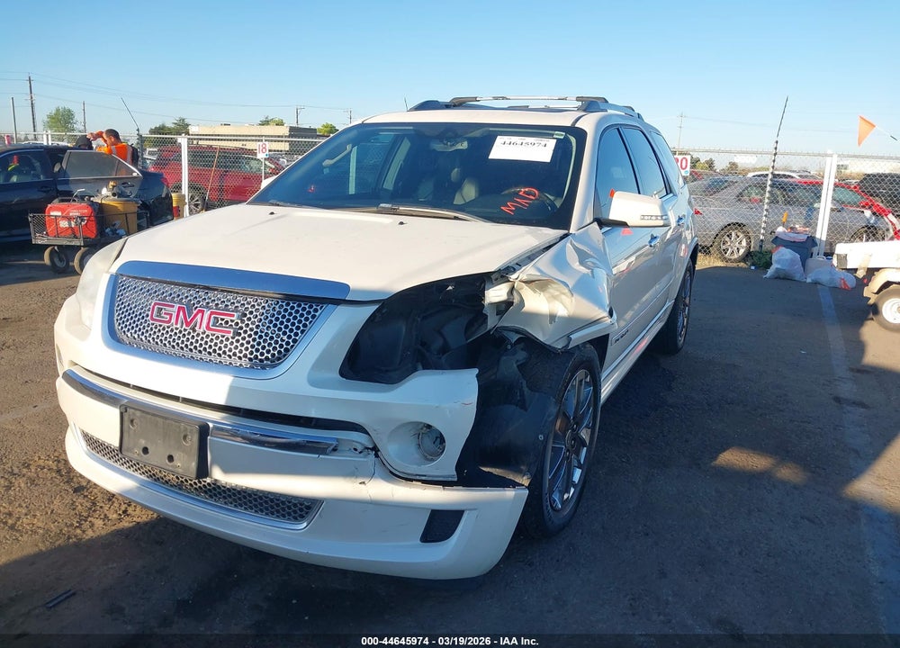 2012 GMC ACADIA DENALI VIN: 1GKKVTED1CJ254052