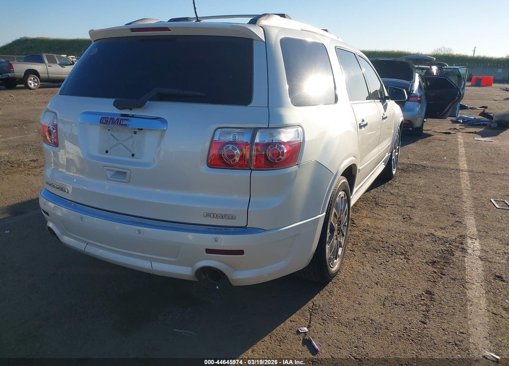 2012 GMC ACADIA DENALI VIN: 1GKKVTED1CJ254052
