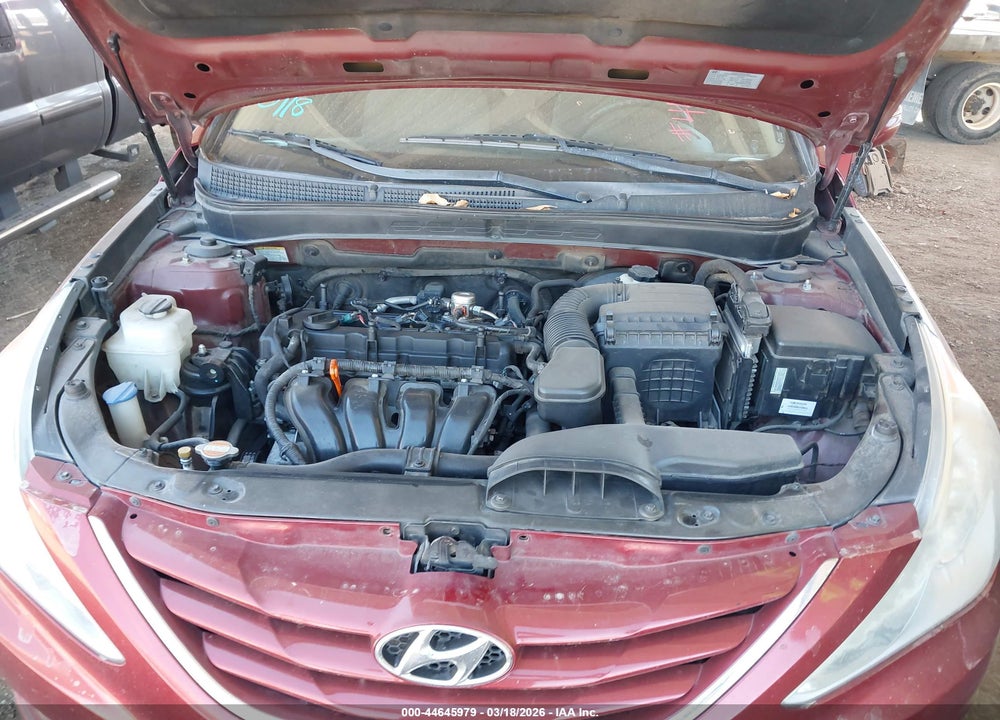 2012 HYUNDAI SONATA GLS VIN: 5NPEB4AC8CH495832