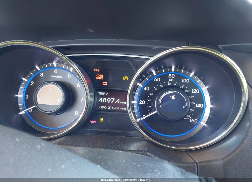 2012 HYUNDAI SONATA GLS VIN: 5NPEB4AC8CH495832