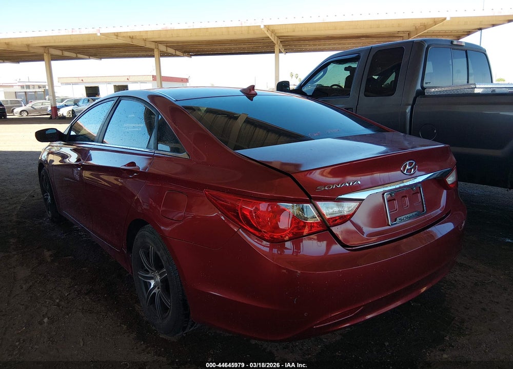 2012 HYUNDAI SONATA GLS VIN: 5NPEB4AC8CH495832