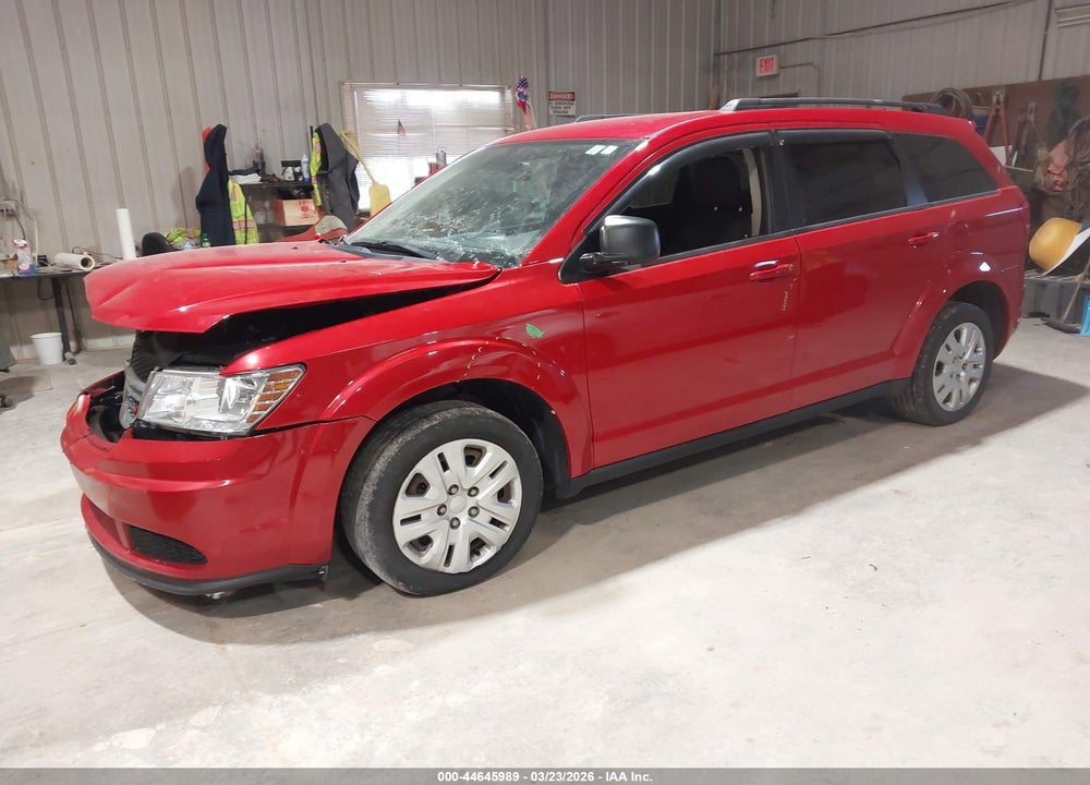 2018 DODGE JOURNEY SE VIN: 3C4PDCAB1JT529398