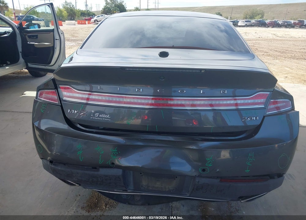 2017 LINCOLN MKZ HYBRID RESERVE VIN: 3LN6L5MU6HR613145