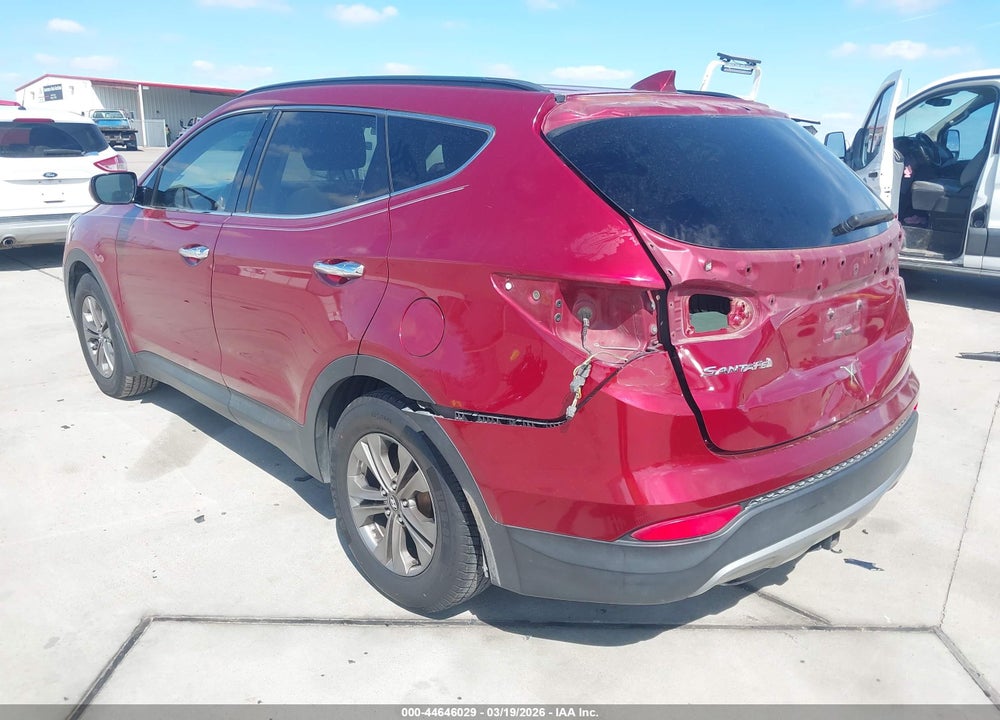 2013 HYUNDAI SANTA FE SPORT VIN: 5XYZU3LB2DG091217