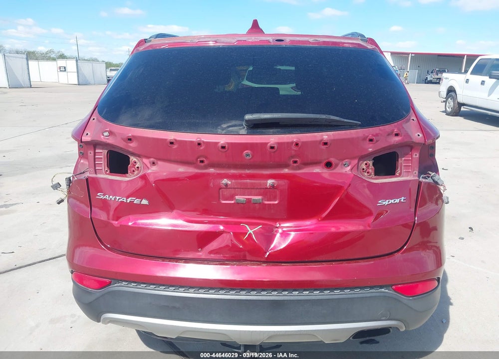 2013 HYUNDAI SANTA FE SPORT VIN: 5XYZU3LB2DG091217