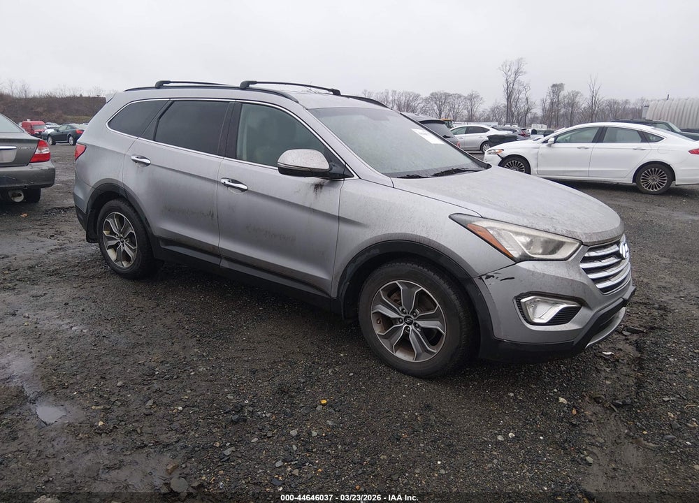 2014 HYUNDAI SANTA FE GLS VIN: KM8SNDHF4EU052947
