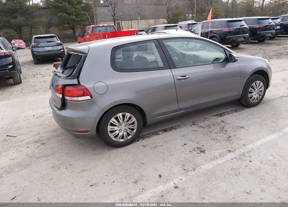 2012 VOLKSWAGEN GOLF 2.5L 2-DOOR VIN: WVWBB7AJ7CW308206
