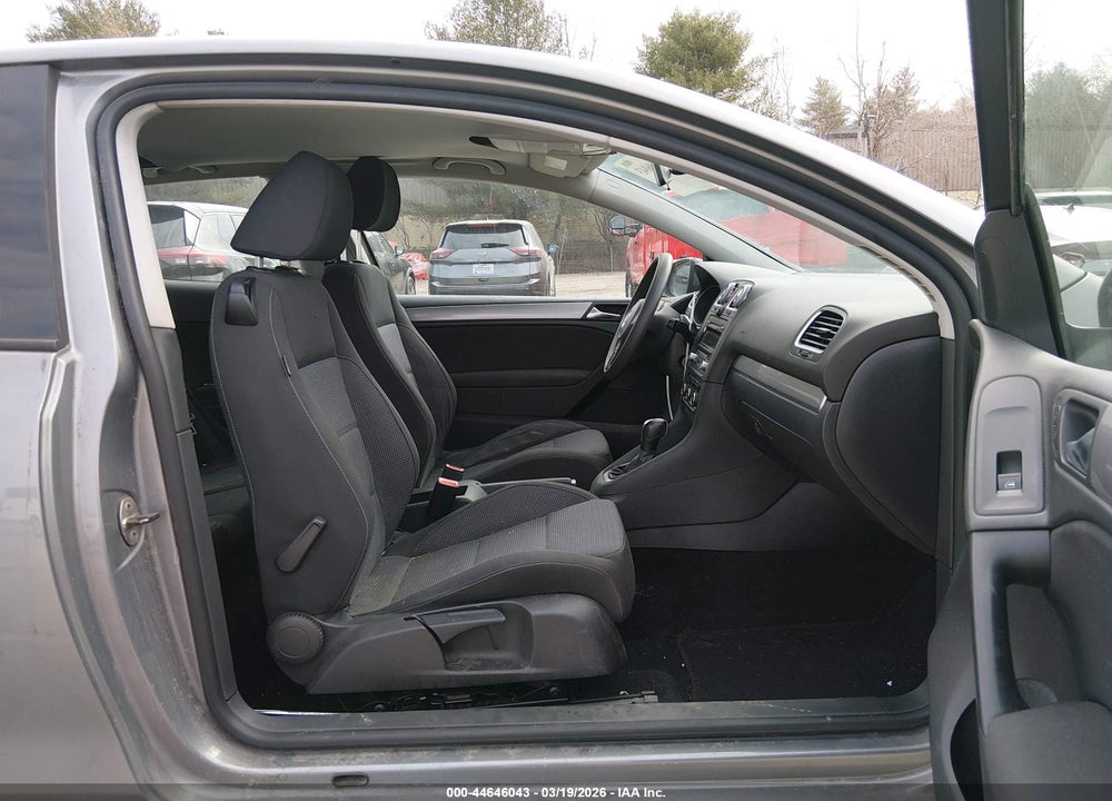 2012 VOLKSWAGEN GOLF 2.5L 2-DOOR VIN: WVWBB7AJ7CW308206