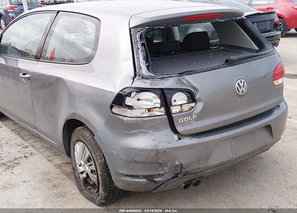 2012 VOLKSWAGEN GOLF 2.5L 2-DOOR VIN: WVWBB7AJ7CW308206
