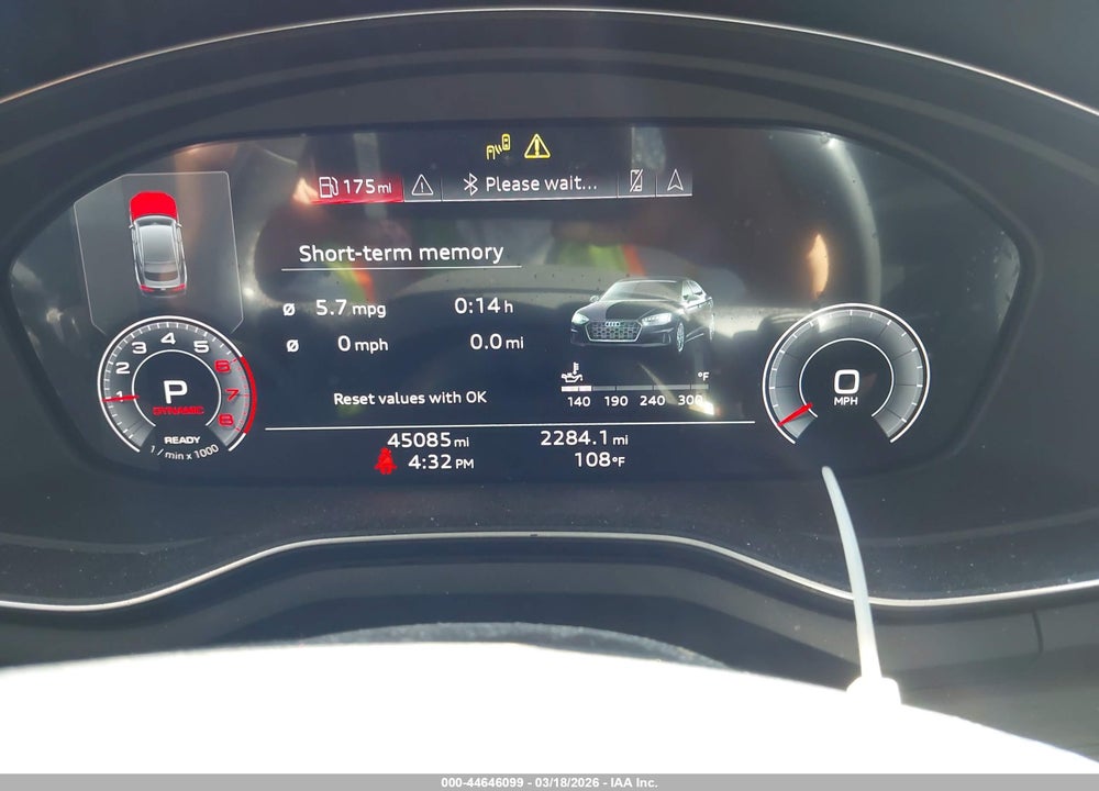 2022 AUDI A5 SPORTBACK PREMIUM PLUS 40 TFSI QUATTRO S TRONIC VIN: WAUCBCF57NA003553
