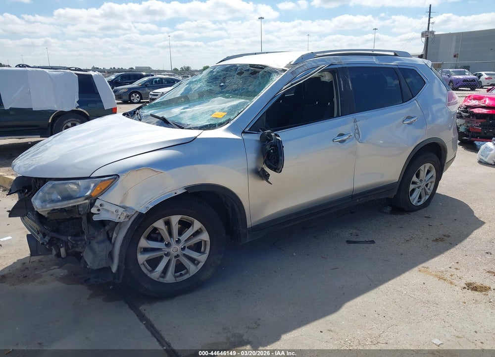 2016 NISSAN ROGUE SV VIN: JN8AT2MT9GW024384