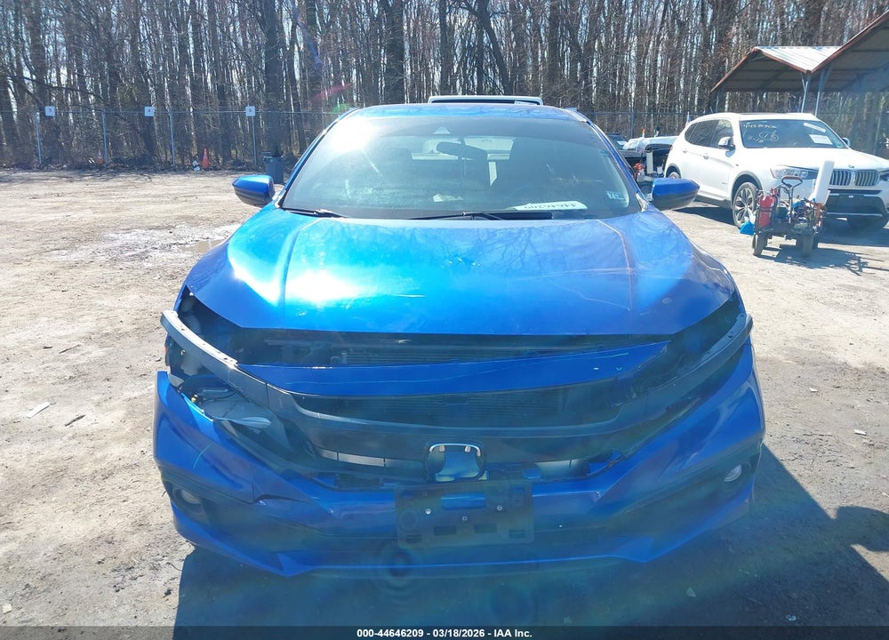 2019 HONDA CIVIC SPORT VIN: 2HGFC2F80KH583096