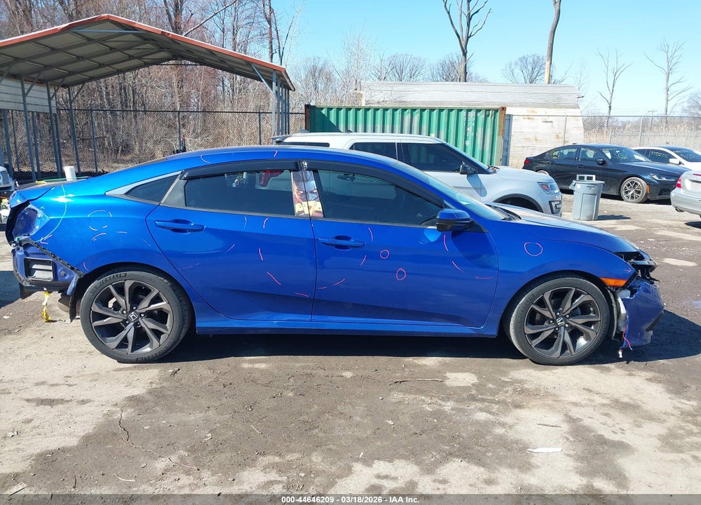 2019 HONDA CIVIC SPORT VIN: 2HGFC2F80KH583096