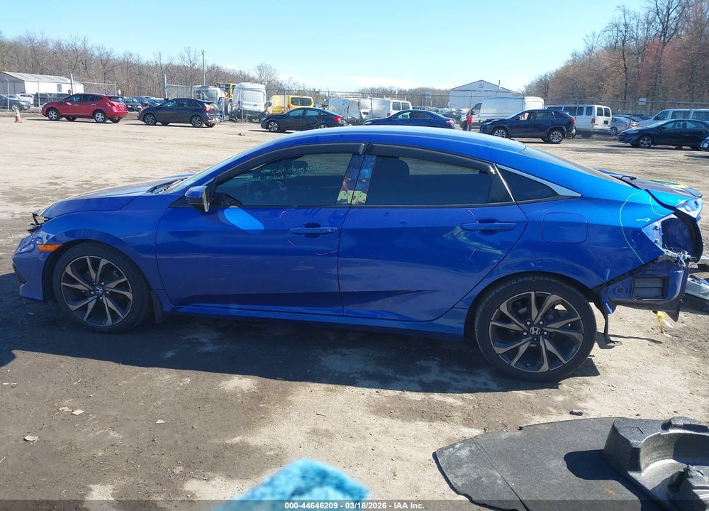 2019 HONDA CIVIC SPORT VIN: 2HGFC2F80KH583096