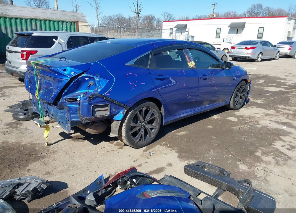 2019 HONDA CIVIC SPORT VIN: 2HGFC2F80KH583096