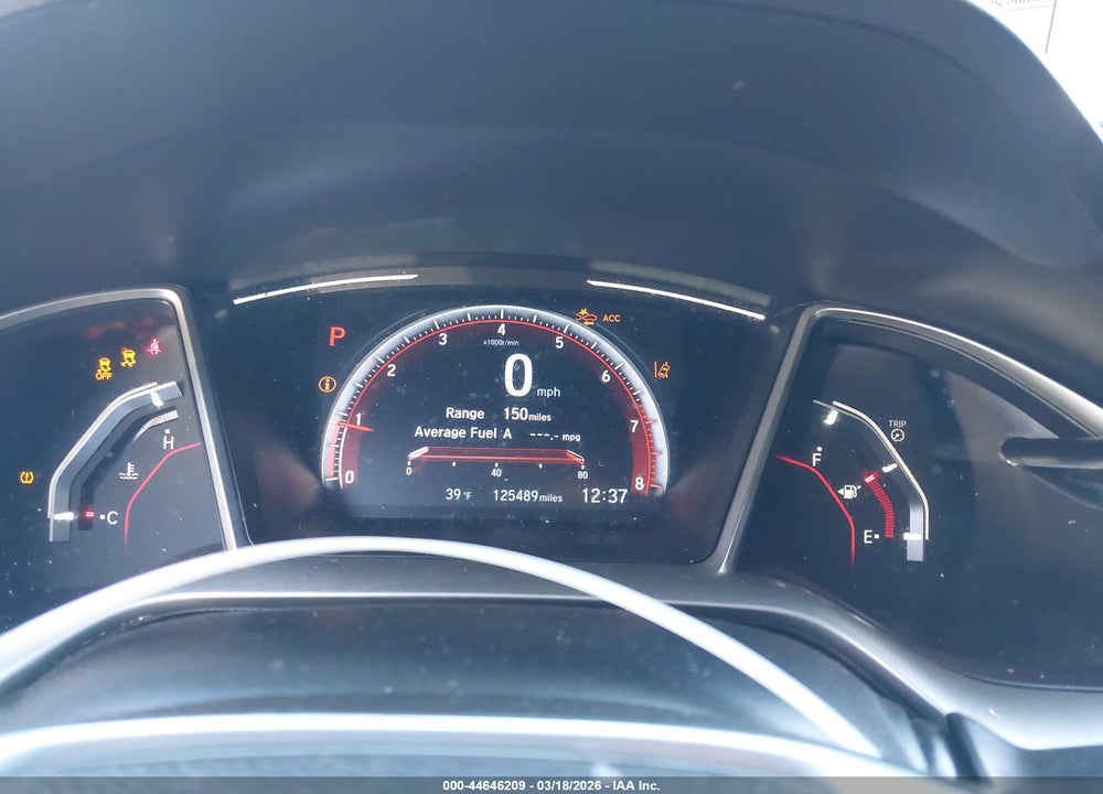 2019 HONDA CIVIC SPORT VIN: 2HGFC2F80KH583096