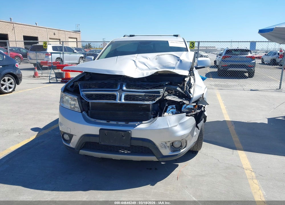 2014 DODGE JOURNEY SXT VIN: 3C4PDCBG4ET289215