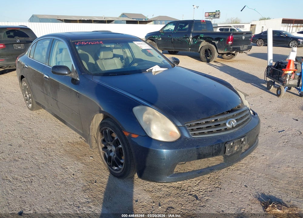 2006 INFINITI G35 VIN: JNKCV51E56M501391