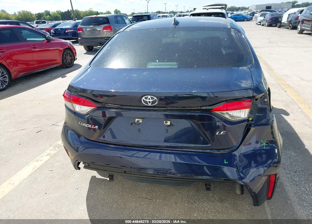 2024 TOYOTA COROLLA LE VIN: 5YFB4MDE4RP122681