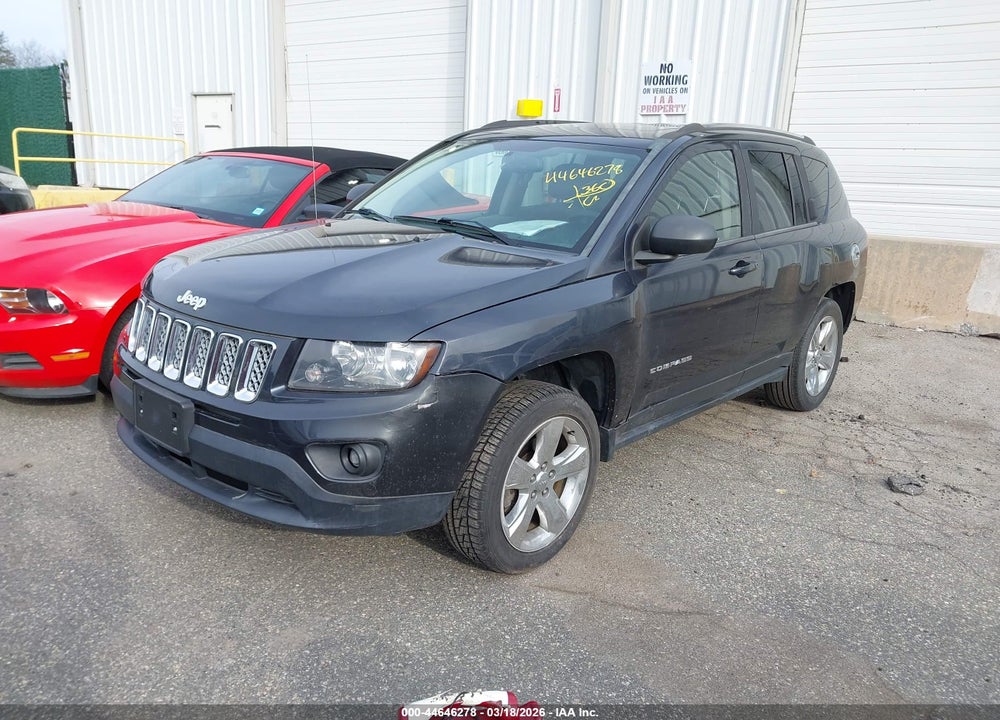 2014 JEEP COMPASS LATITUDE VIN: 1C4NJDEB8ED620194