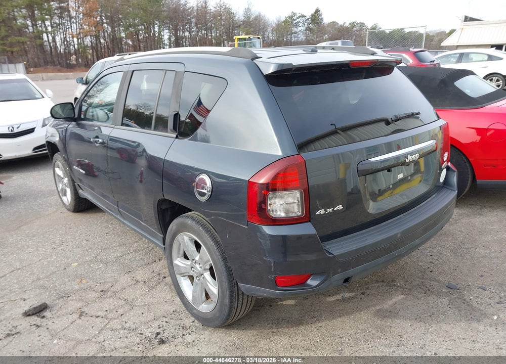 2014 JEEP COMPASS LATITUDE VIN: 1C4NJDEB8ED620194
