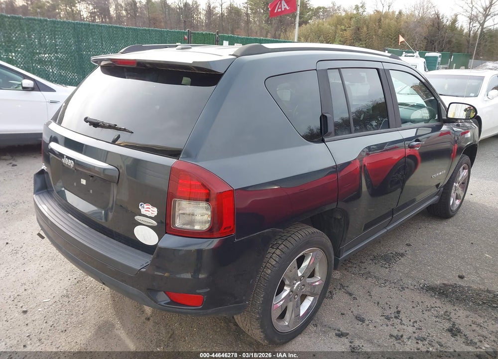 2014 JEEP COMPASS LATITUDE VIN: 1C4NJDEB8ED620194