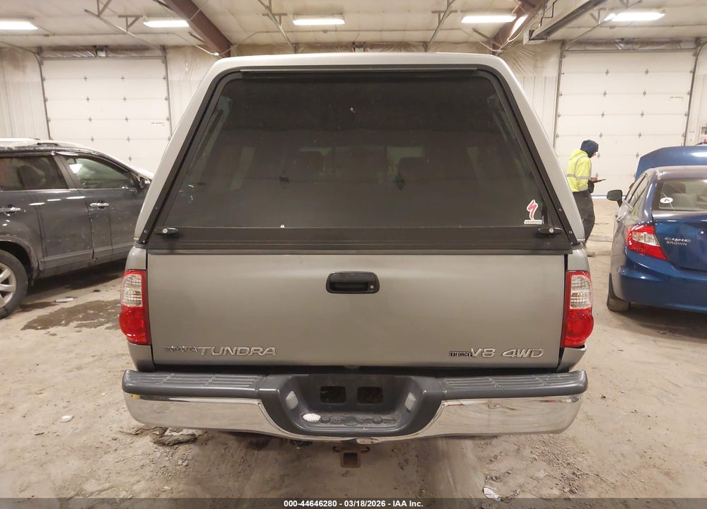 2005 TOYOTA TUNDRA SR5 V8 VIN: 5TBBT44135S468764