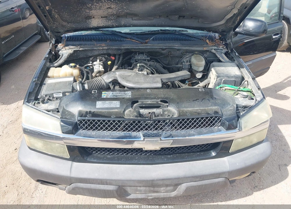 2003 CHEVROLET AVALANCHE 1500 VIN: 3GNEK13T73G344993