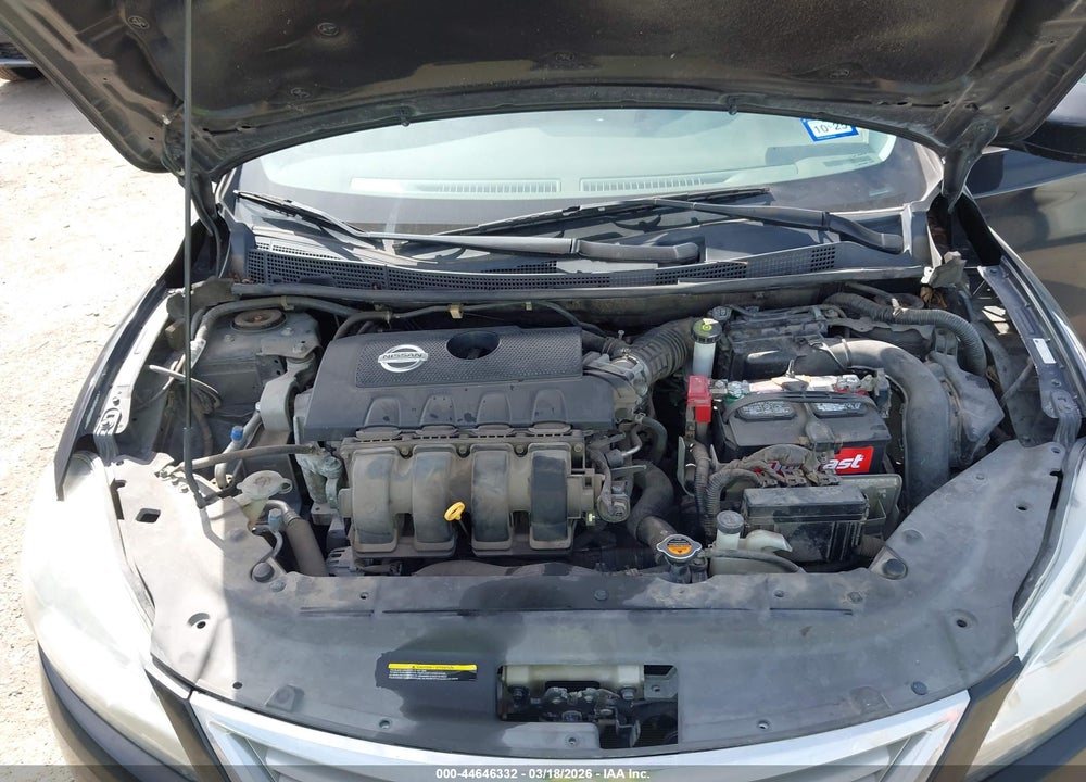 2013 NISSAN SENTRA S VIN: 3N1AB7AP4DL611955