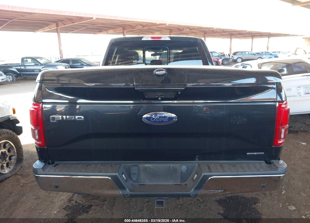2015 FORD F-150 LARIAT VIN: 1FTFW1EF1FFC62756