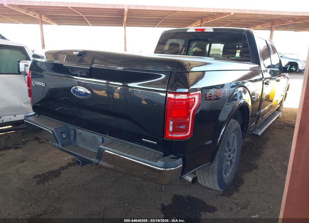 2015 FORD F-150 LARIAT VIN: 1FTFW1EF1FFC62756
