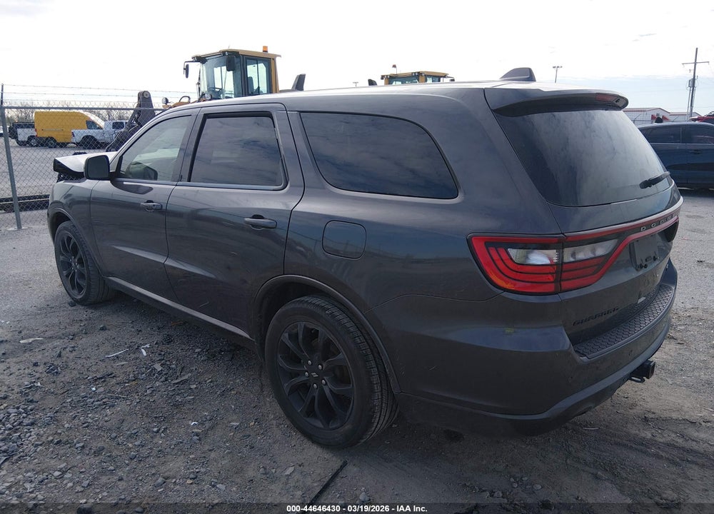 2019 DODGE DURANGO GT RWD VIN: 1C4RDHDG7KC833443
