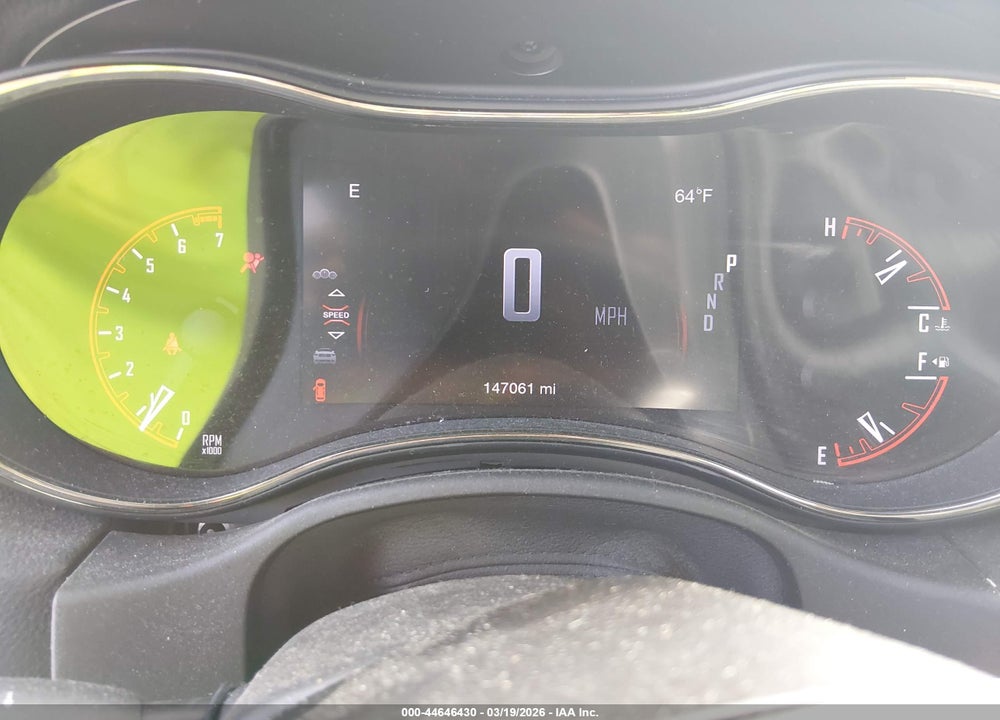 2019 DODGE DURANGO GT RWD VIN: 1C4RDHDG7KC833443